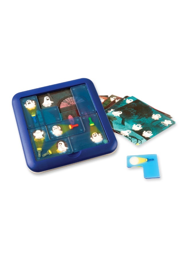 SmartGames Ghost Hunters, Fun IQ Brain Teaser Puzzle, Cognitive Development STEM Toy with 60+ Challenges, Travel Friendly Tabletop Educational Matching Puzzle Game, Suitable for Children Above 6+ - Image 2